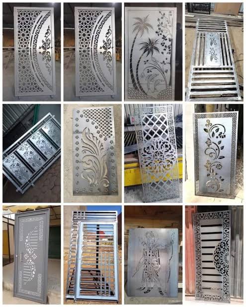 Steel door fabrication work 1