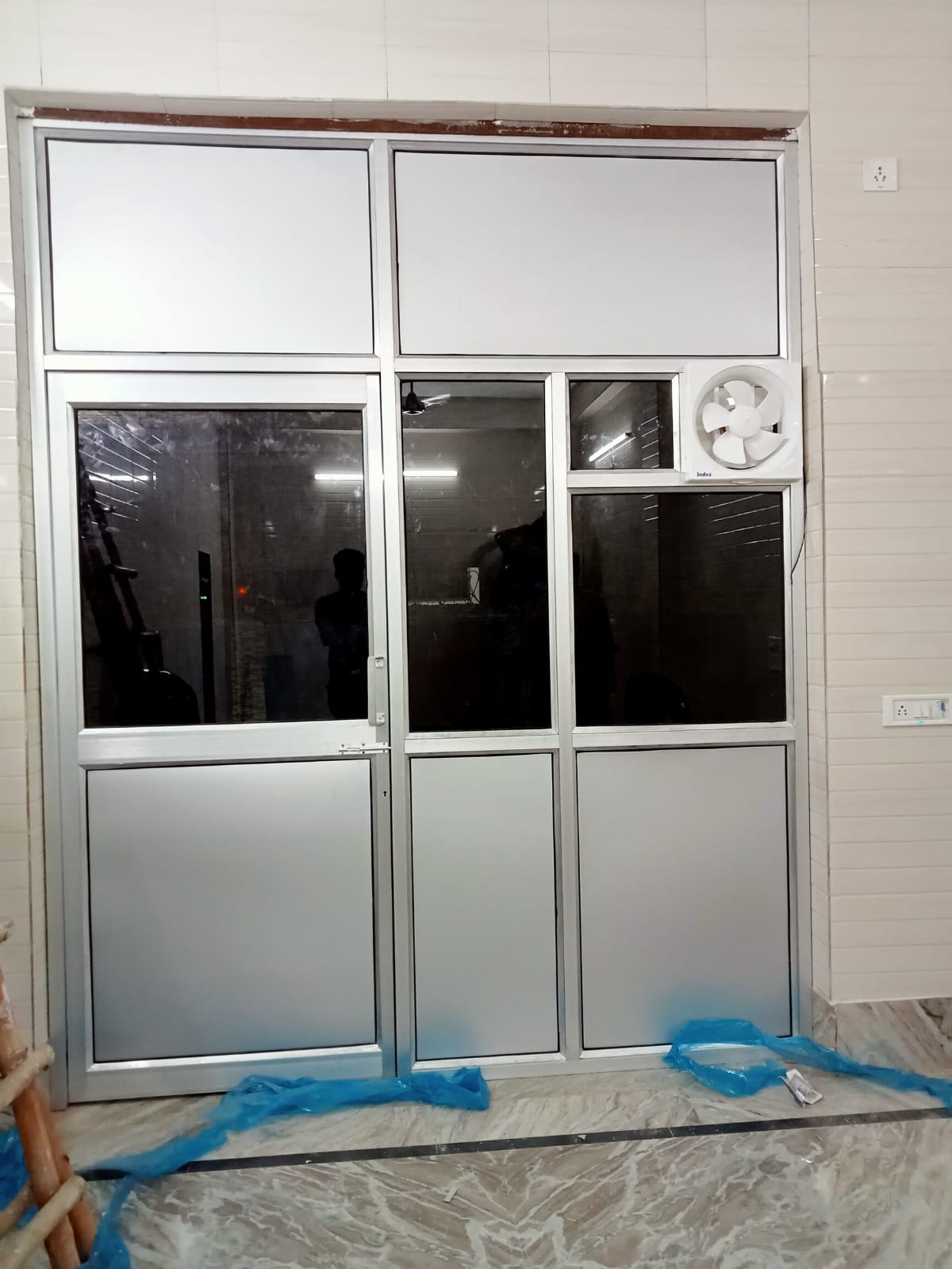 Steel frame fabrication work 4